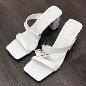 Zara Leather Strappy Sandals, size 39